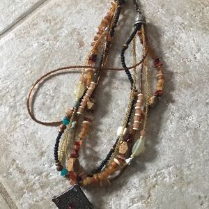 Chico’s cute multi stone necklace